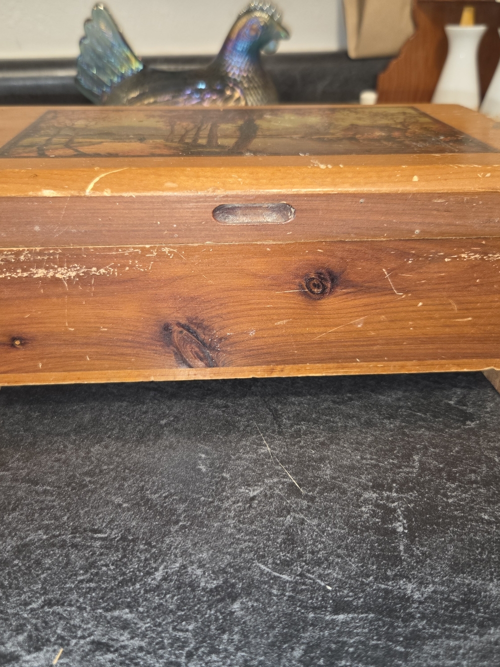 Rustic Keepsake BOX. - Picture 2 of 8